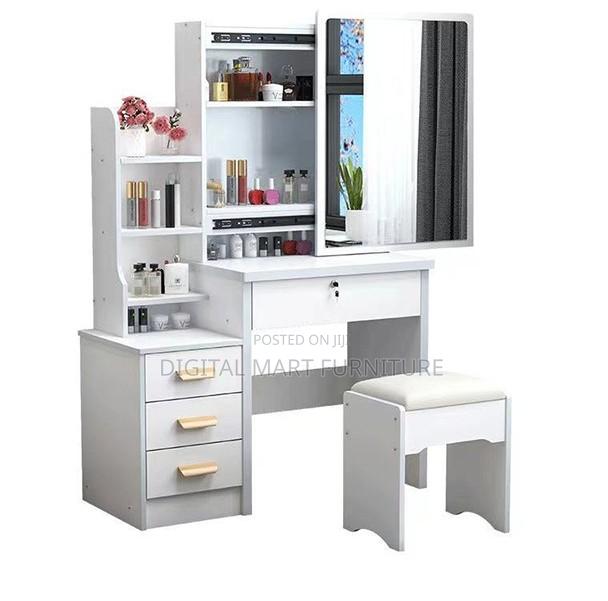 Dressing Table: White Mirror Dressing Unit - thumbnail 2