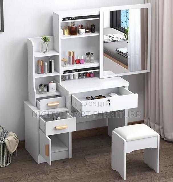 Dressing Table: White Mirror Dressing Unit - thumbnail 3