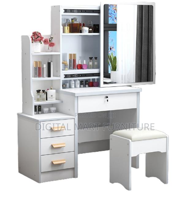 Dressing Table: White Mirror Dressing Unit - thumbnail 4
