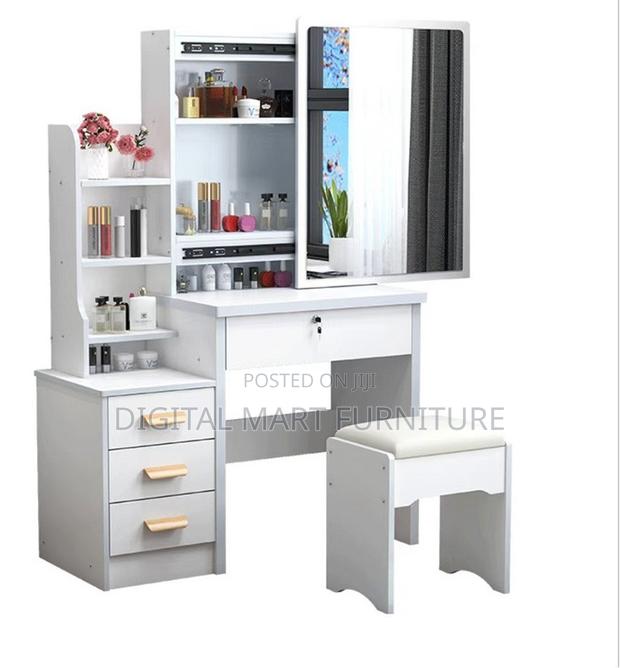 Dressing Table: White Mirror Dressing Unit - thumbnail 8