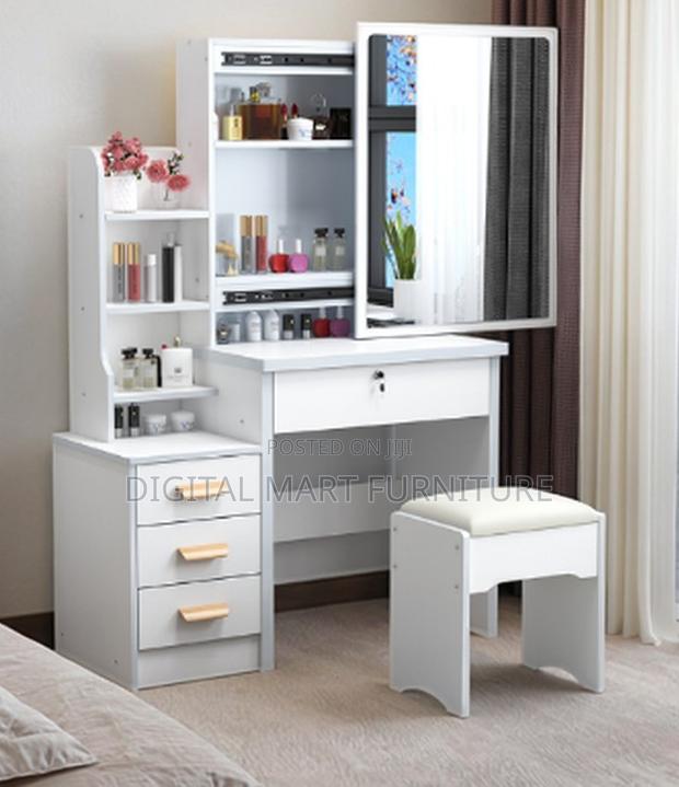 Dressing Table: White Mirror Dressing Unit - thumbnail 9