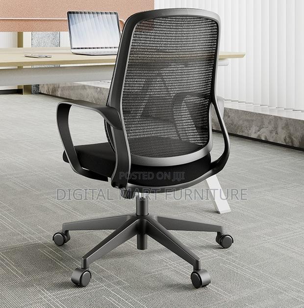 Office Chair: Fabric Blue Mesh Chair - thumbnail 12