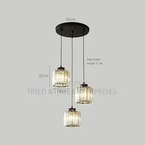 Elegant Crystal Pendant Light Jvc5