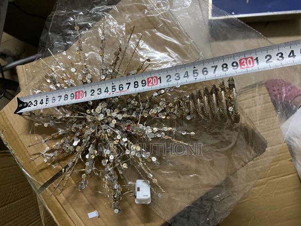 Led Crystal Tree Topper With Light - thumbnail 3