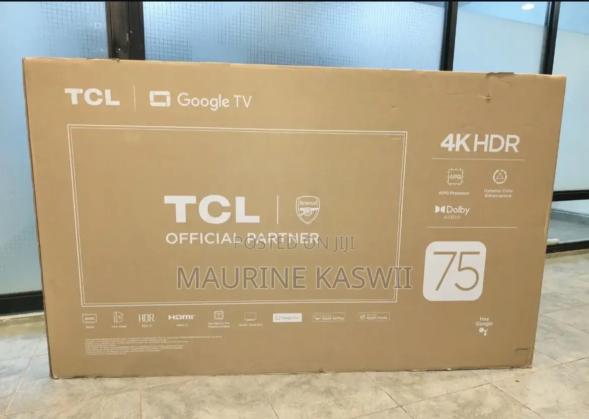 TCL 75” Google Uhd -2025 Frameless