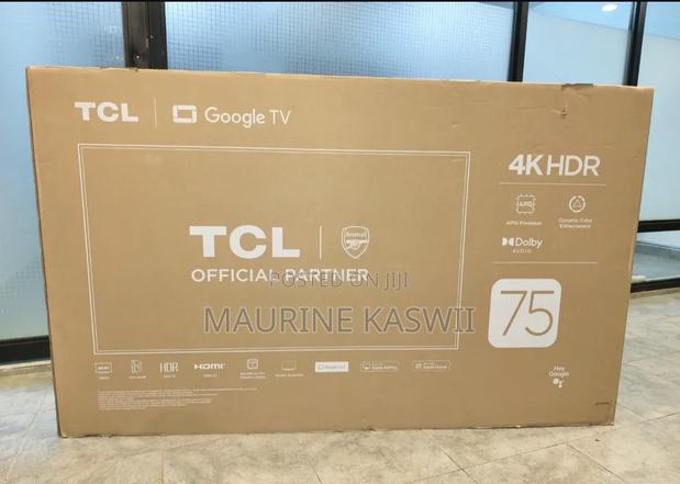 TCL 75” Google Uhd -2025 Frameless - main view