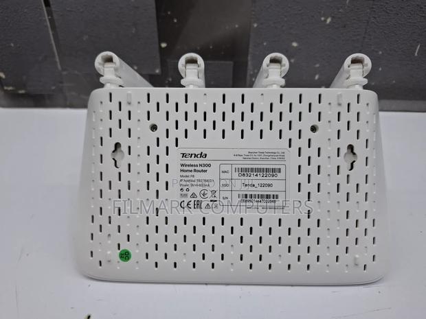 Tenda F6 Wireless Router N300 Wifi Repeater With 4 Antennas - thumbnail 6