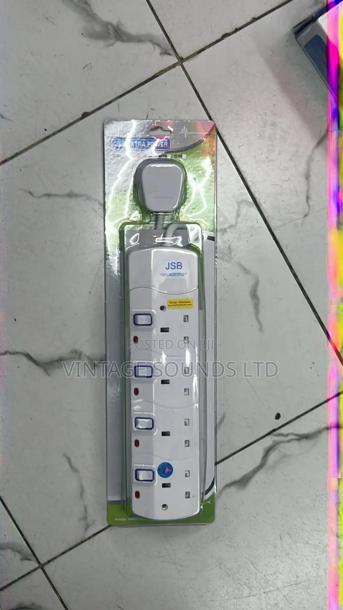 Extension Cable 4 Way 3meters