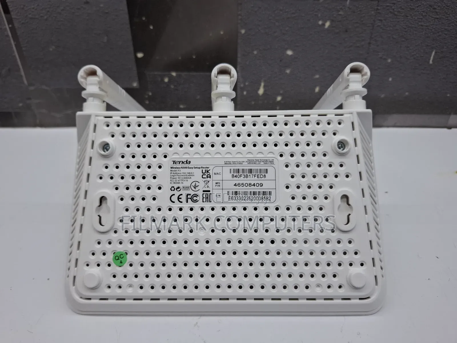 Tenda F3 300mbps Wireless Router Easy Setup Router
