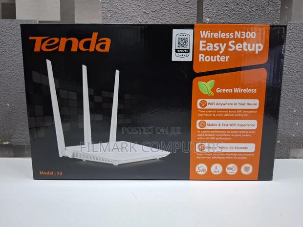 Tenda F3 300mbps Wireless Router Easy Setup Router
