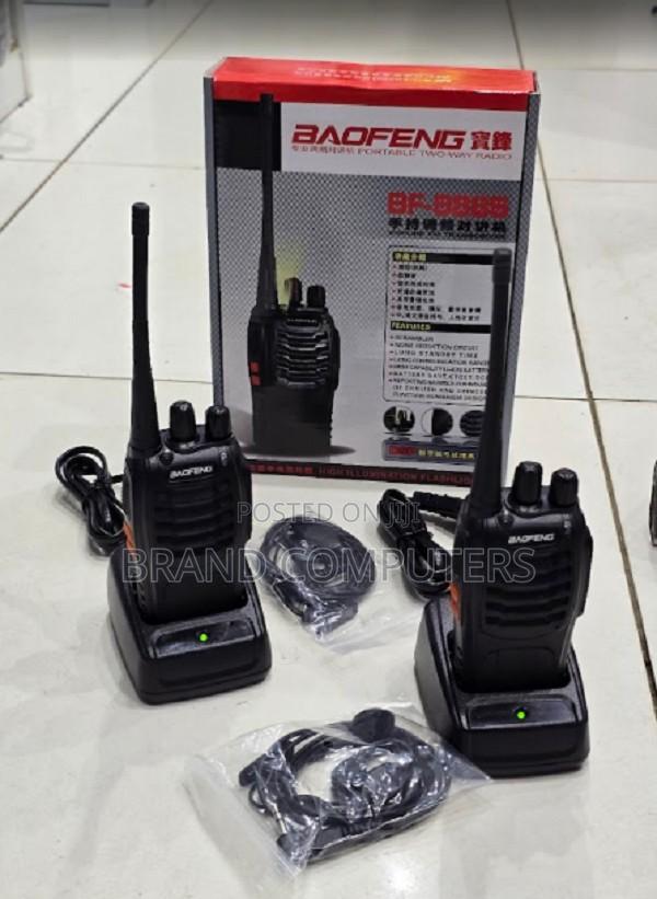 Baofeng Bf-888s Walkie-Talkie (2 Pieces)