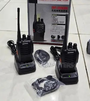 Baofeng Bf-888s Handheld Walkie Talkie Security Radio Calls 3km Range