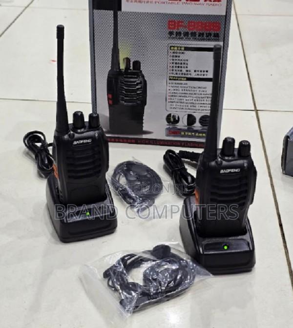 Baofeng Bf-888s Handheld Walkie Talkie Security Radio Calls 3km Range
