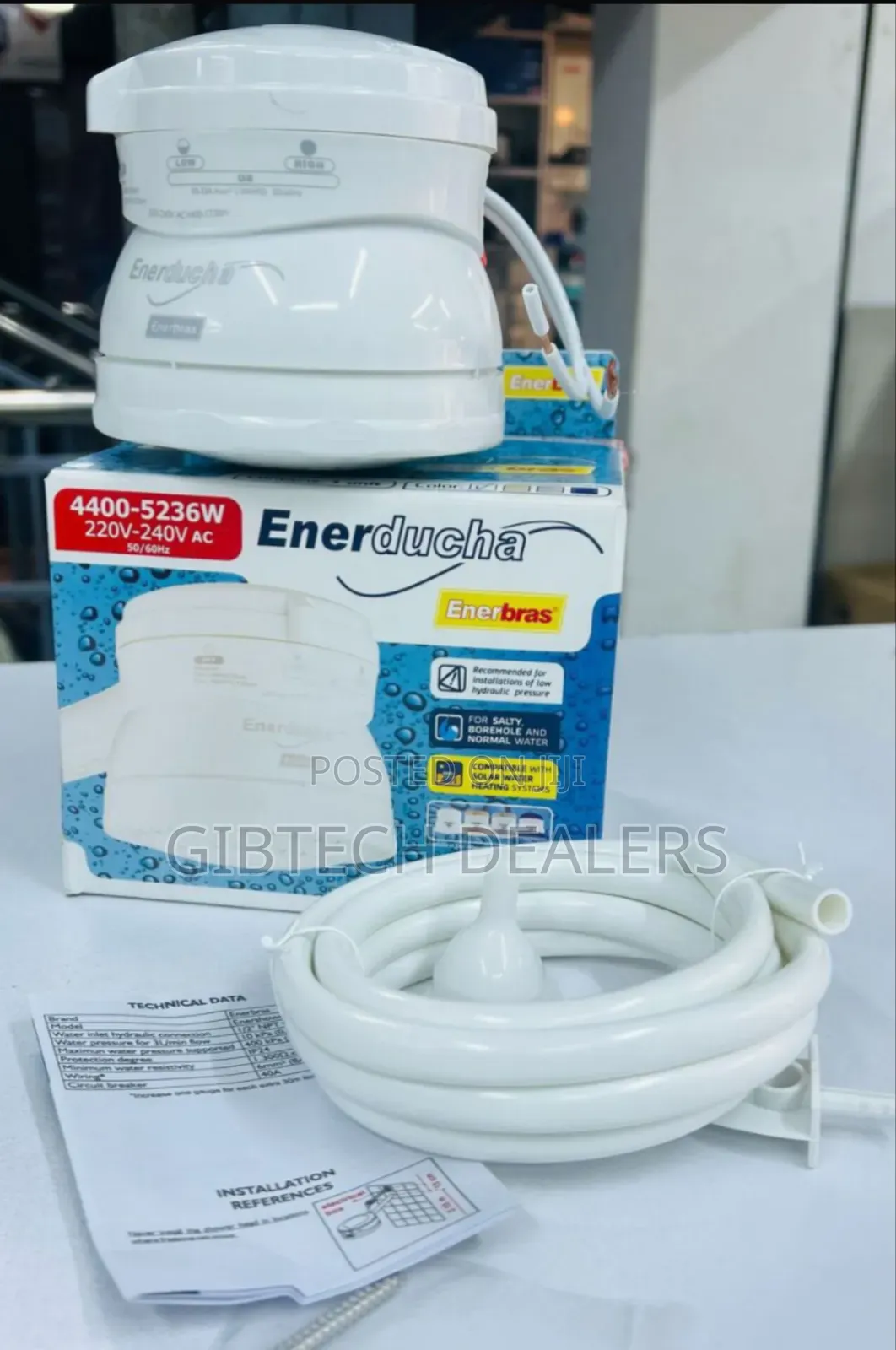 3t Instant Enershower