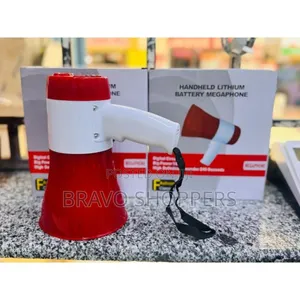 Rechargable Megaphone Loud Speaker Recorder Usb Port Sd Card Bluetooth