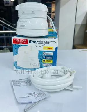 Enerbras 3t Instant Hot Shower Heater -Salty, Bore Hole, Normal Water