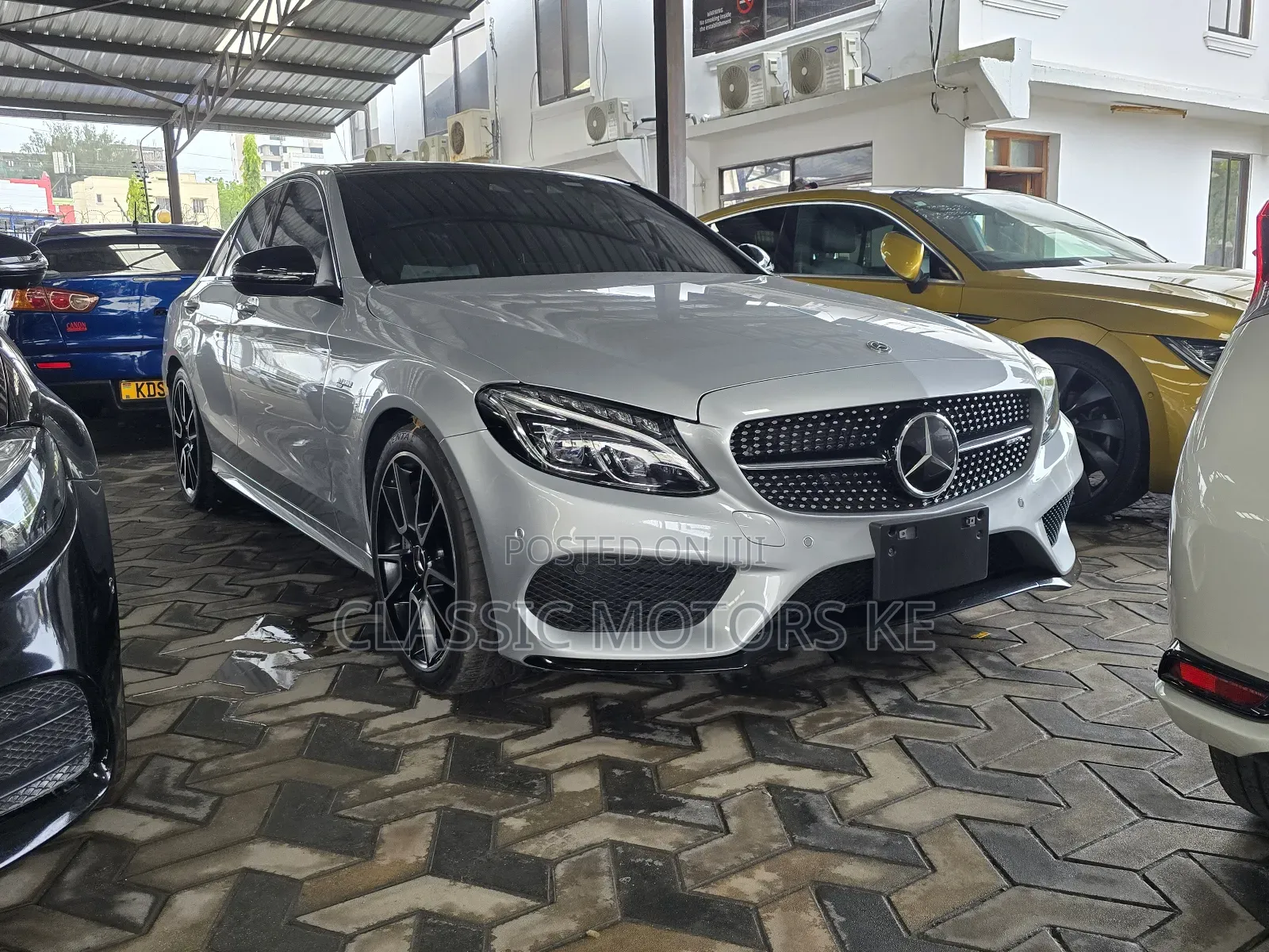 Mercedes-Benz C43 4Matic Sedan AWD (3.0L V6 9AM) 2018 Silver