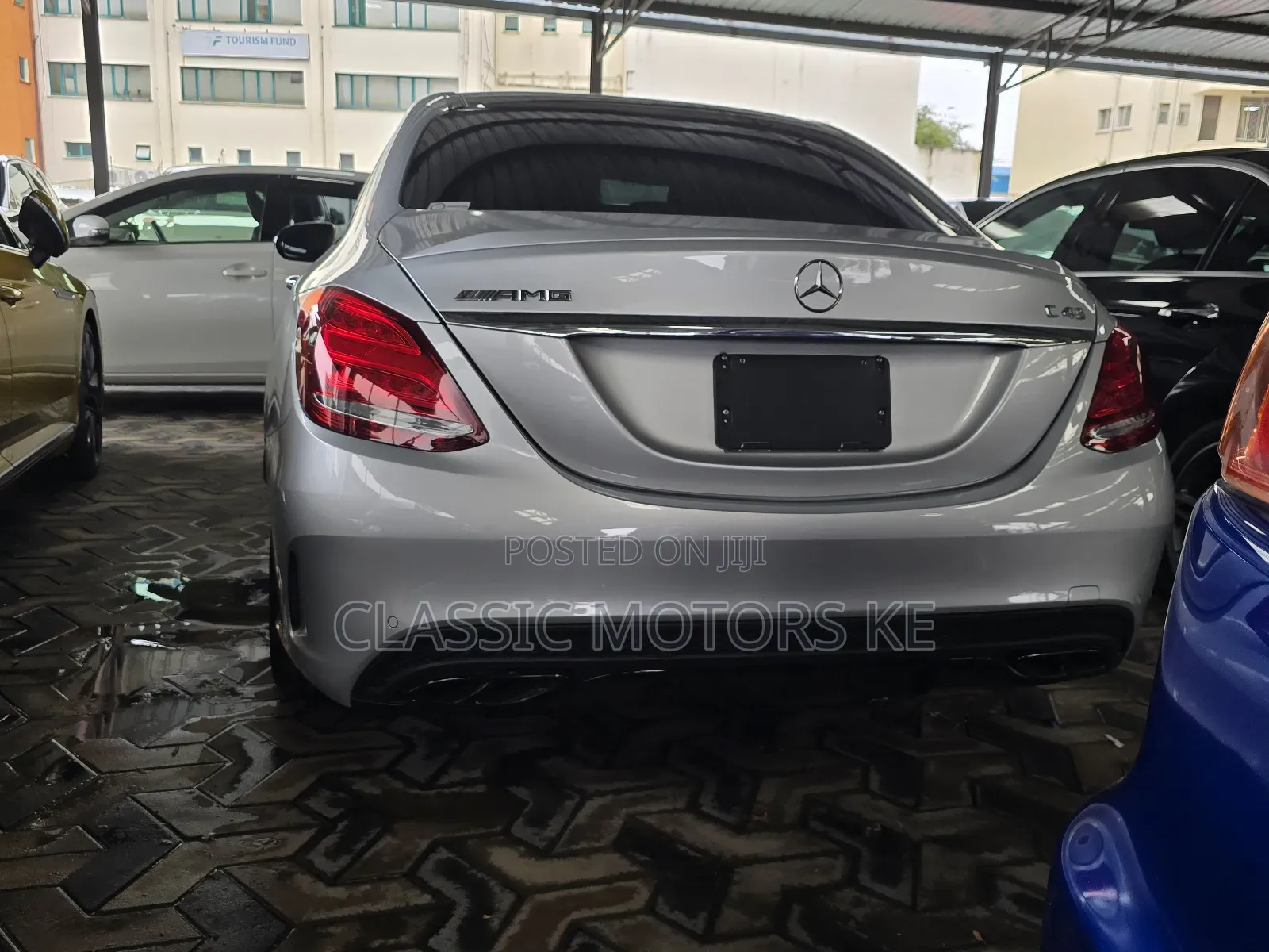 Mercedes-Benz C43 4Matic Sedan AWD (3.0L V6 9AM) 2018 Silver