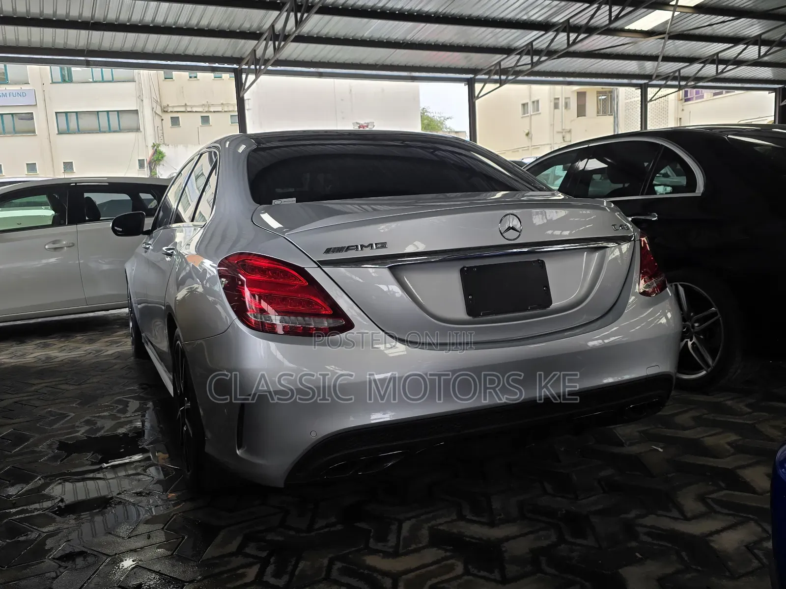 Mercedes-Benz C43 4Matic Sedan AWD (3.0L V6 9AM) 2018 Silver