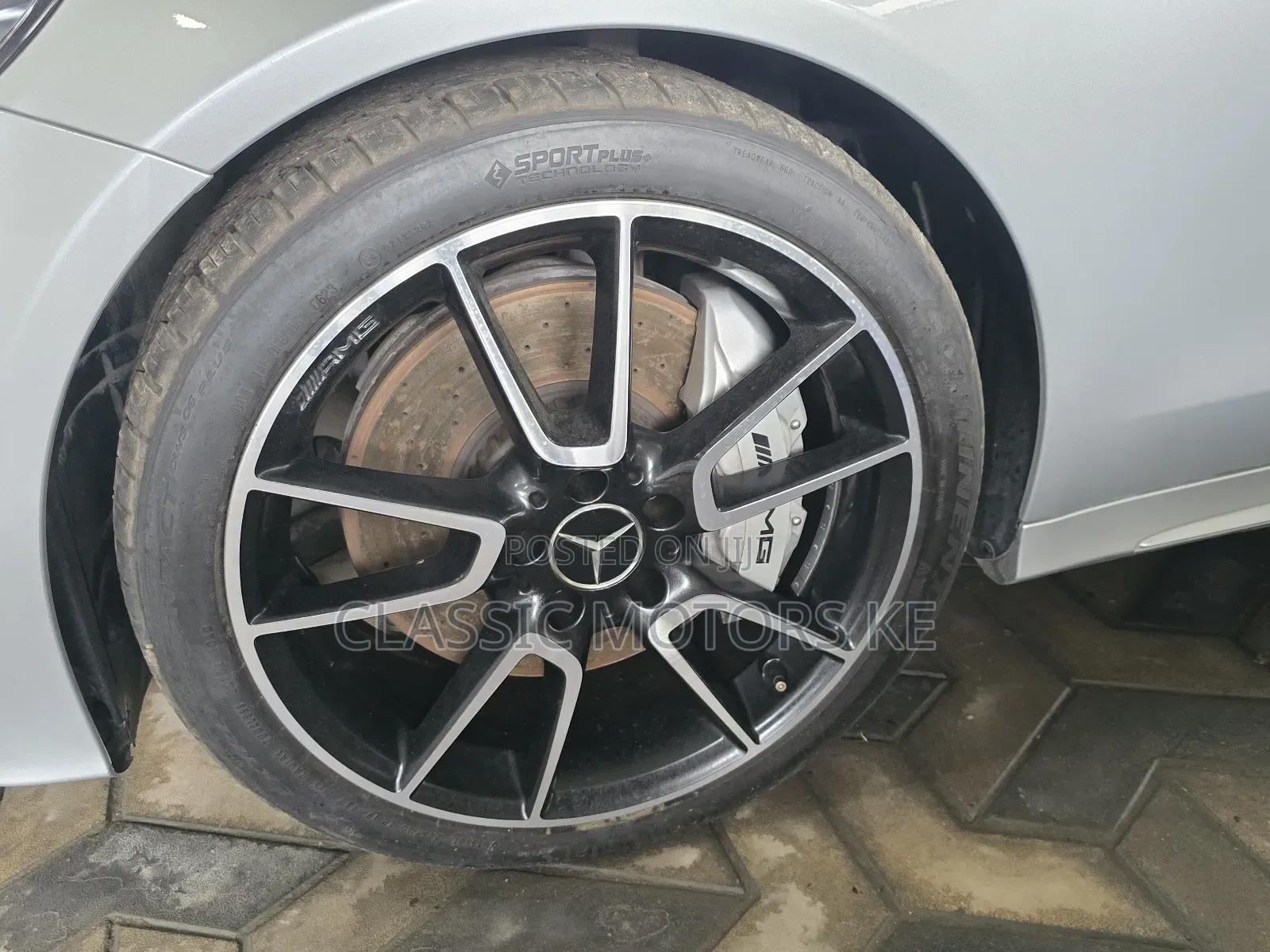 Mercedes-Benz C43 4Matic Sedan AWD (3.0L V6 9AM) 2018 Silver