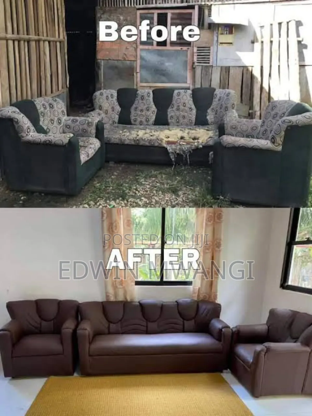 We Repair All Types Of Sofa-sets Both Locally Made And Imported Ones