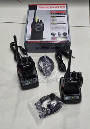 2 Pieces Baofeng Bf-888s Compact Walkie Talkie Two-Way Radio