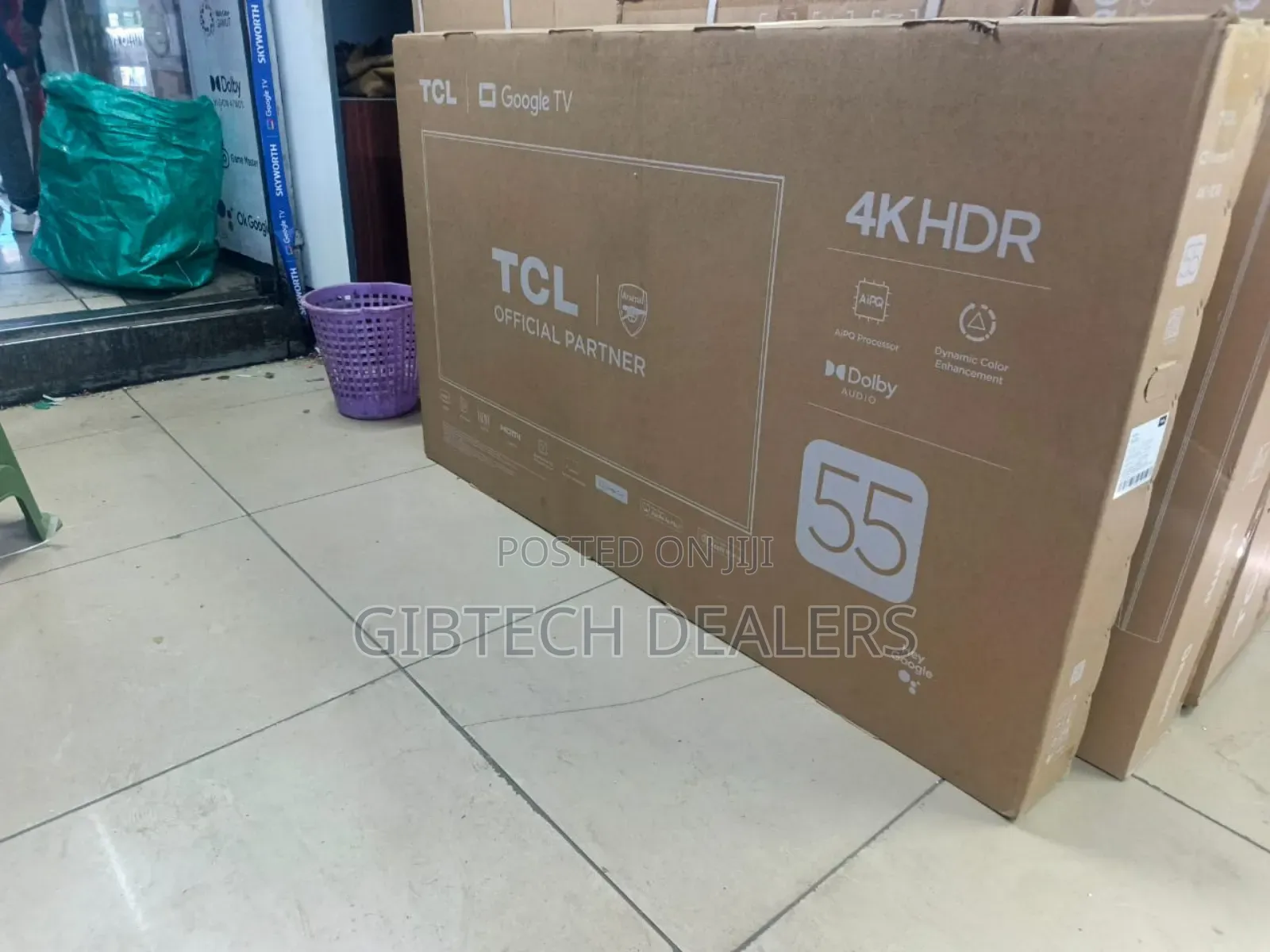 TCL 55′′ V6c HDR Google Tv