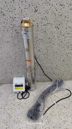 New Usk 1hp Deepwell Submersibl Pump 85m Head With Control Box