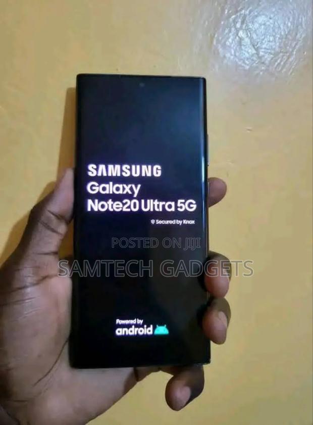 New Samsung Galaxy Note 20 Ultra 5G 256 GB Black - main view