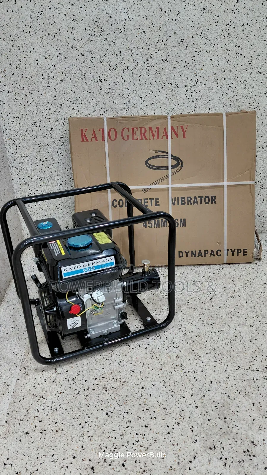 Original Kato Germany 8hp Concrete Vibrator With Shaft