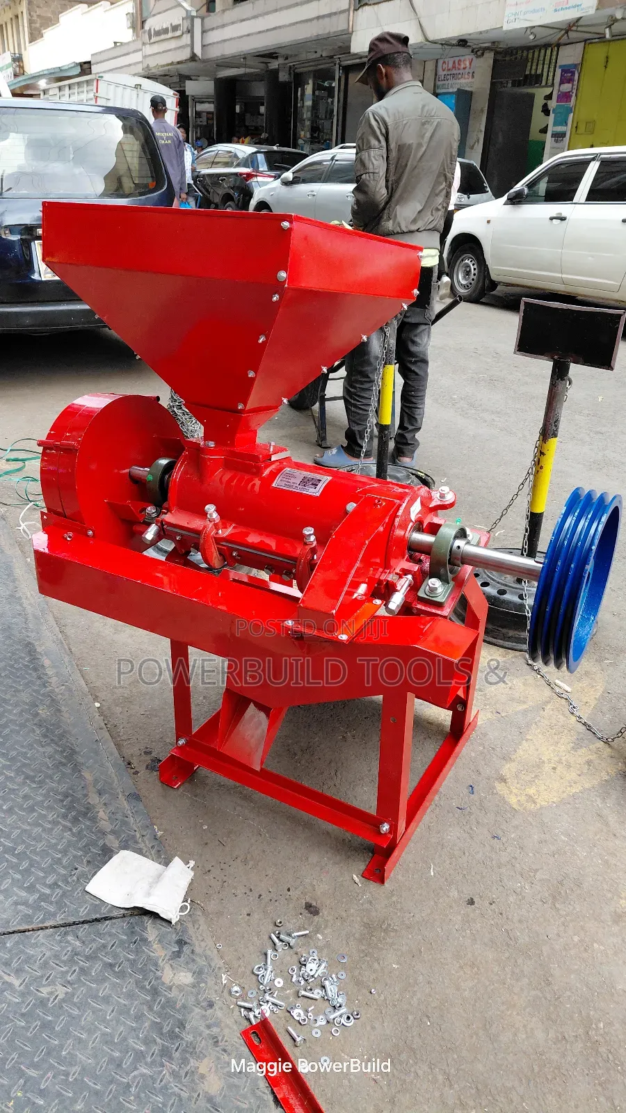 Maize Huller/Degermer For Pure Muthokoi With 7.5hp Motor