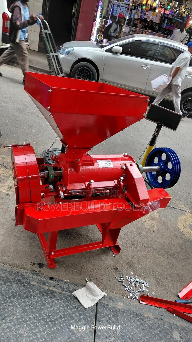Quality Maize Huller/Dehusker/Degermer 1500kg/H With Petrol Engine - thumbnail 2