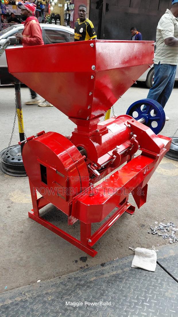 Quality Maize Huller/Dehusker/Degermer 1500kg/H With Petrol Engine - thumbnail 5