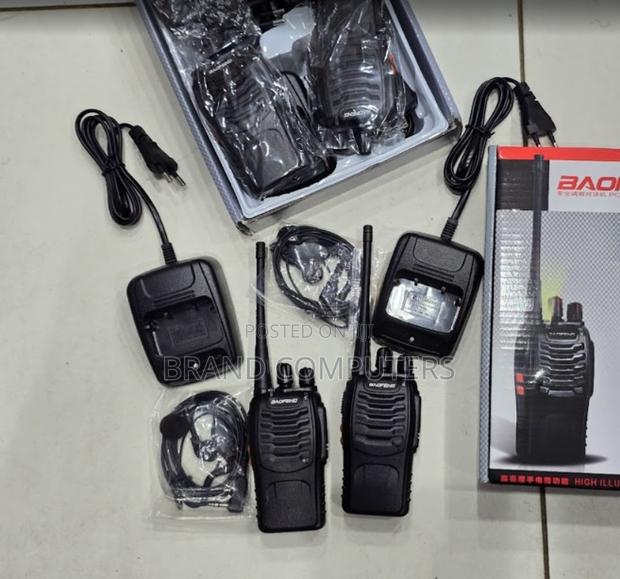 Pair Baofeng Bf-888s Handheld Radio Call Walkie Talkie Upto 3 KMS