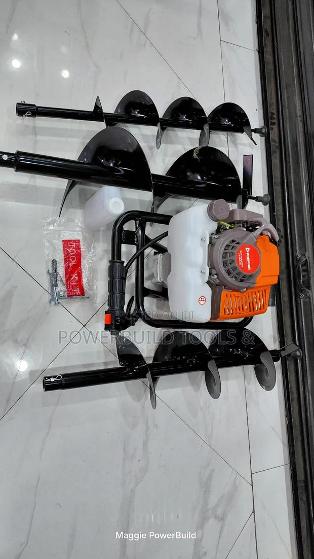 Premier Earth Auger With Bits 72cc Petrol Powered - thumbnail 3