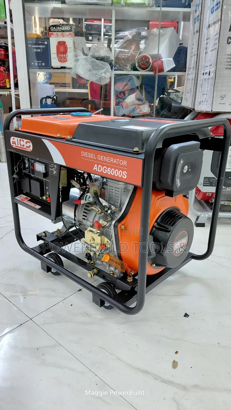Aico 7.5kva/8kva Diesel Generator Open Set Keystart 13hp 192f