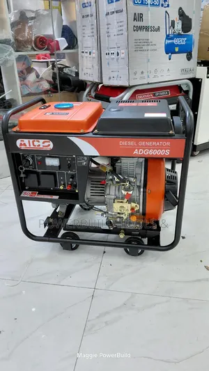 Aico Adg6000s Air Cooled Diesel Generator Keystart
