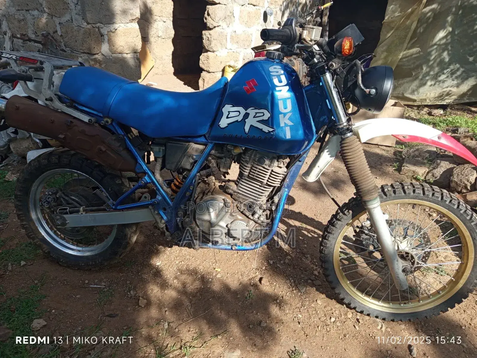Suzuki DR-Z 1990 Blue