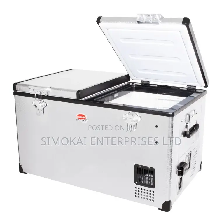 Snomaster –66l Low Profile Dual Compartment Stainless Fridge/Freezer