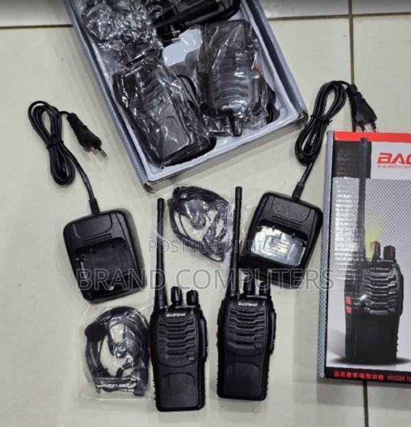 2 PCS Baofeng Bf-888s Walkie Talkie Radio Call Upto 3 KMS