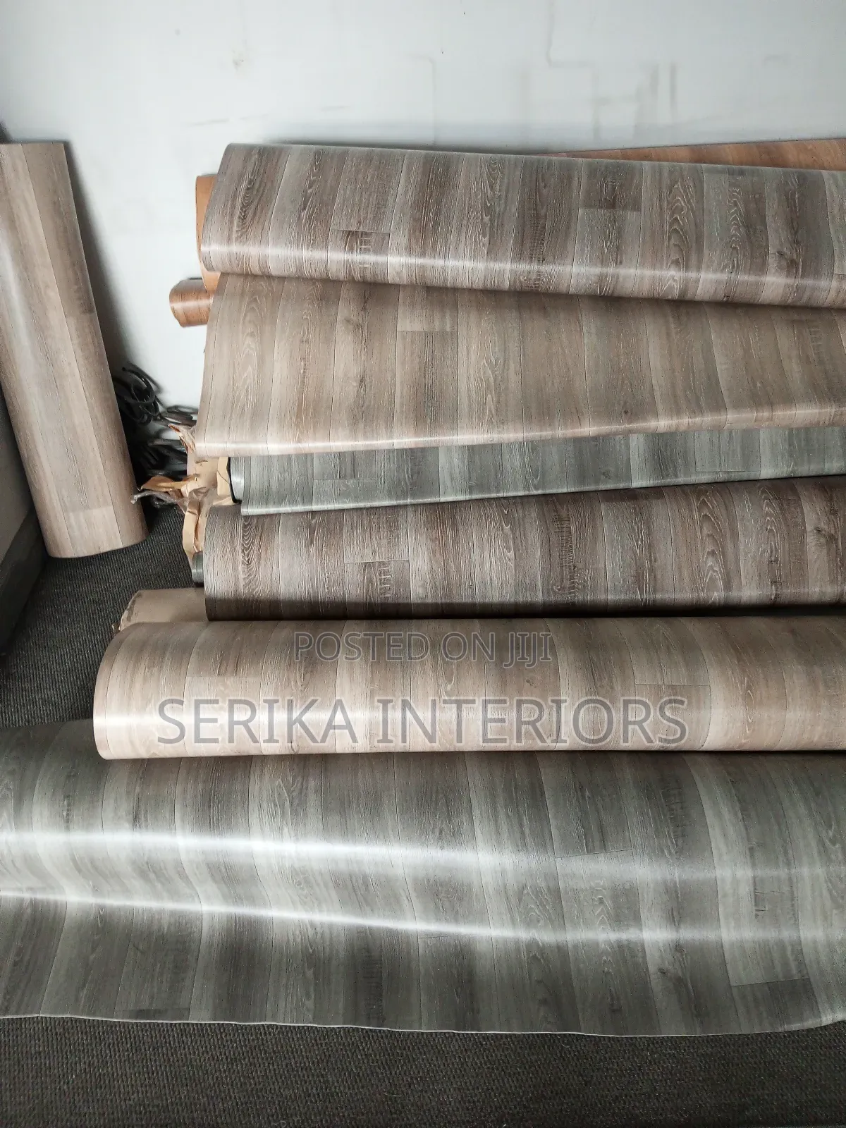 Environmental Friendly Vynil Flooring Mkeka Ya Mbao