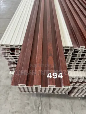 Brown Fluted Panels Brown Fluted Panels Code 494