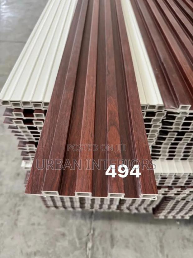 Brown Fluted Panels Brown Fluted Panels Code 494