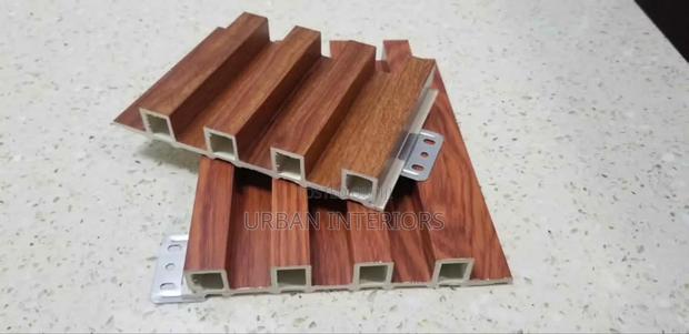 Fluted Panels Samples Wall Fluted Panels Brown - main view