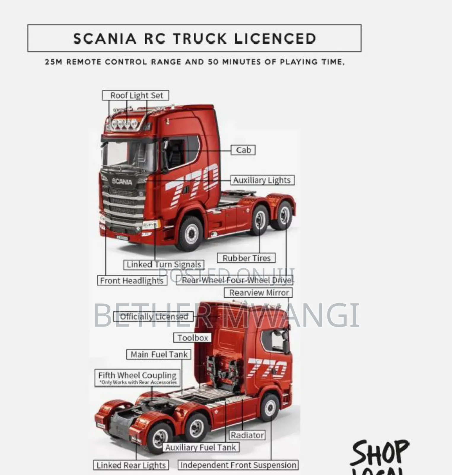 Scania Truck Rc In Kenya