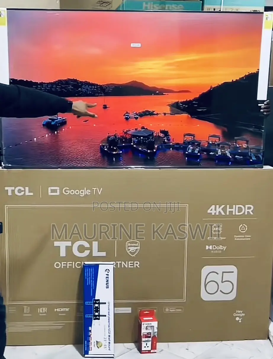 TCL 65” V6c Google Tv With a Free Wall Mount