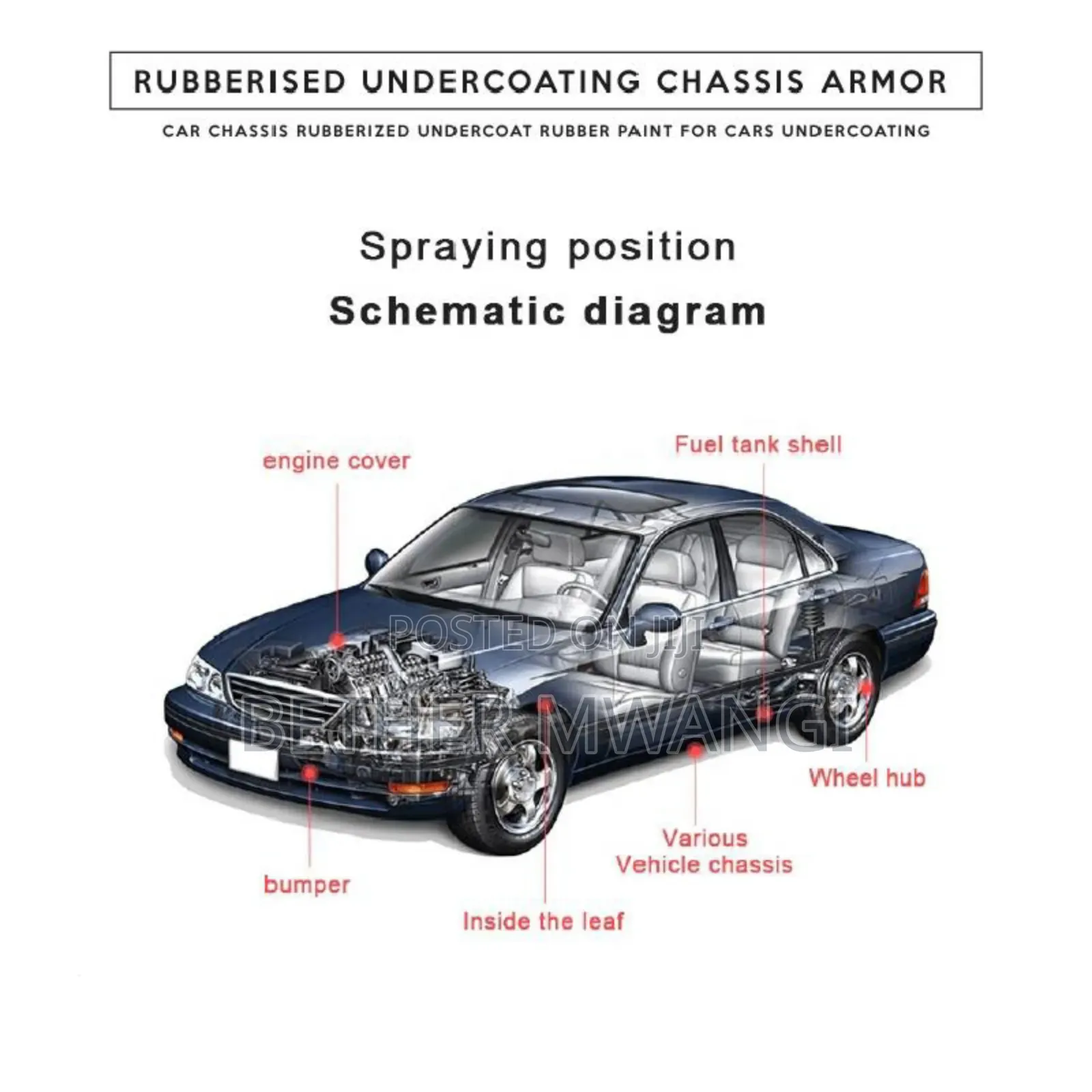 Rubberized Undercoating Chasis Armor In Kenya