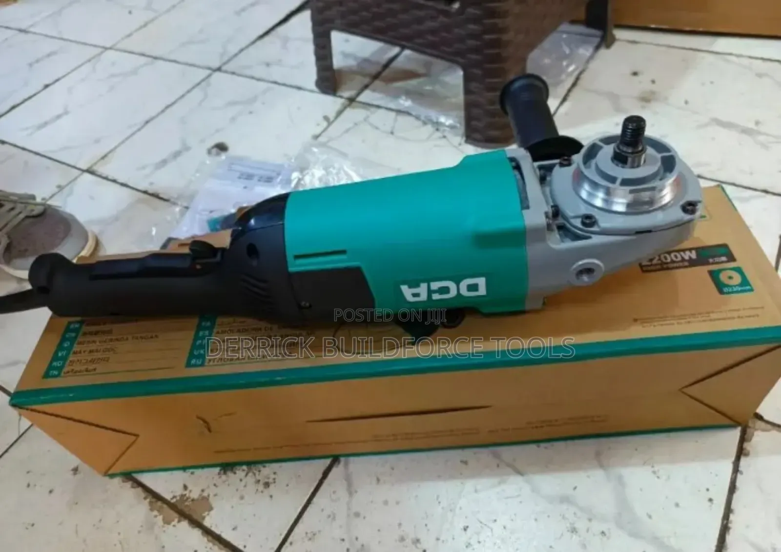 Dca 9" Angle Grinder
