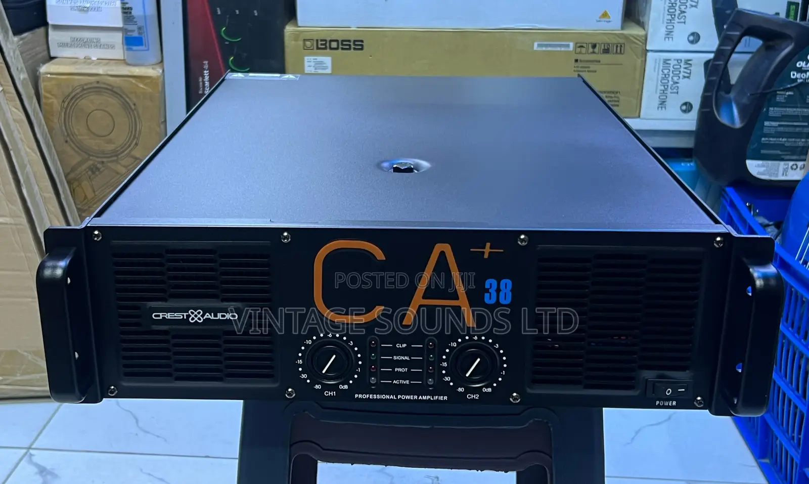 Crest Audio Ca38+ Professional Power Amplifier (9600watts )