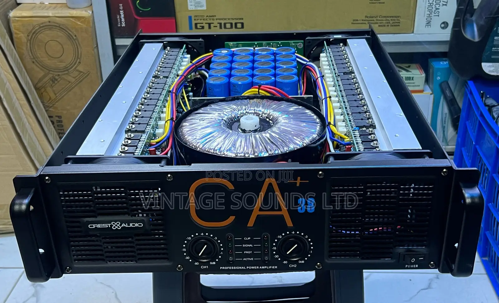 Crest Audio Ca38+ Professional Power Amplifier (9600watts )